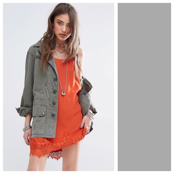 Asos Kiss The Sky Cami Slip Dress Sz M - Picture 8 of 8